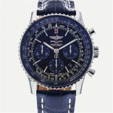 breitling navitimer 01 limited edition blue|Breitling Navitimer 46mm price.